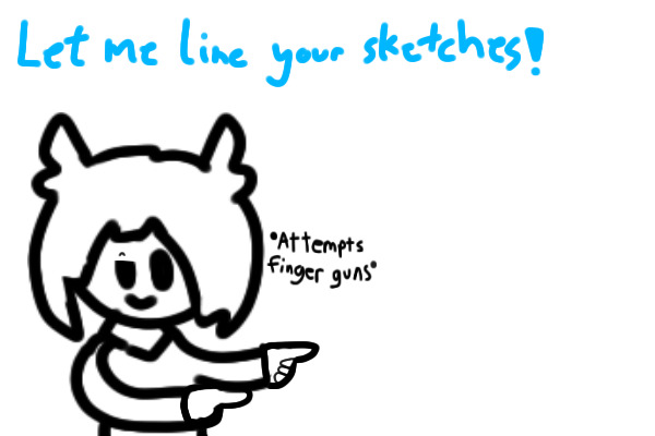 let me line your sketches!
