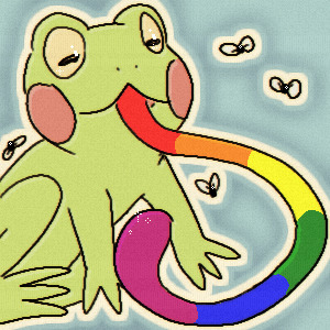 multiflag pridefrog editable + color swatches!