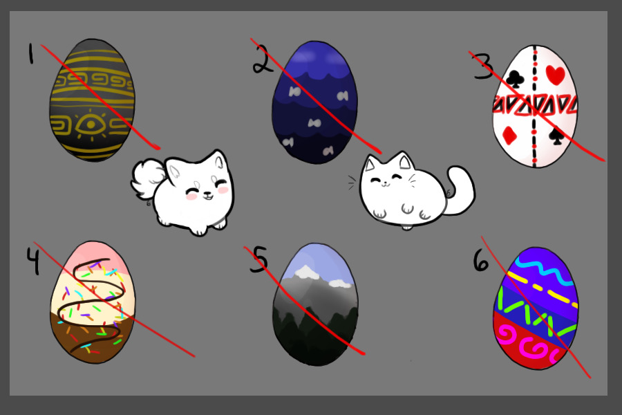 Mystery Egg Bean Adopts | All sold!