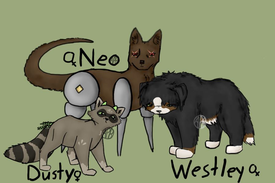 Neo, Dusty, Westley