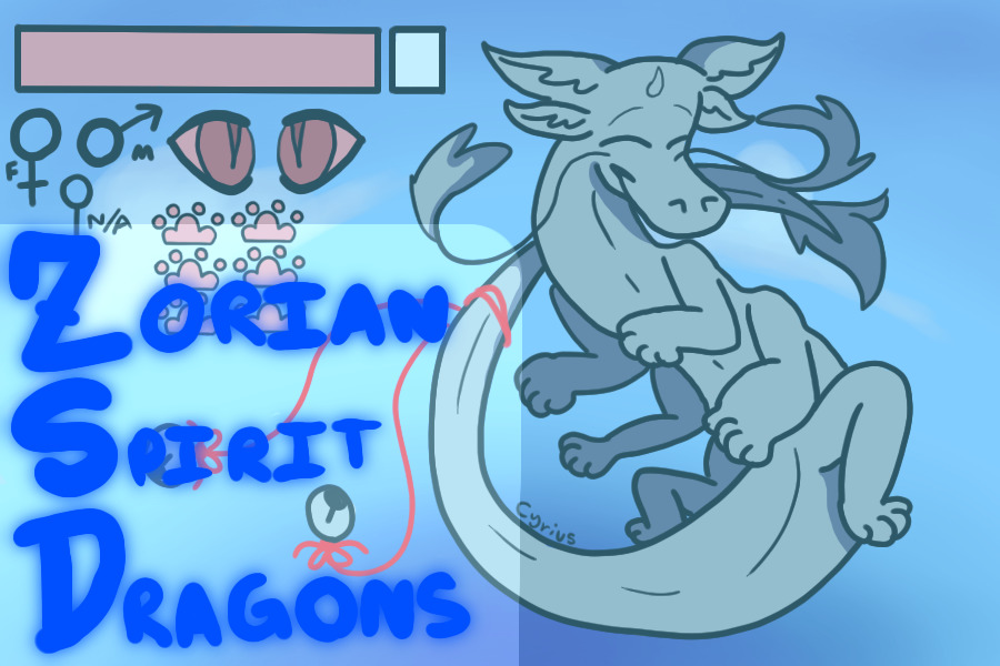 Zorian Spirit Dragons [Open for Marking]