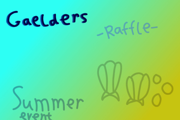 Gaelders Summer Event - Raffle - Winners announced