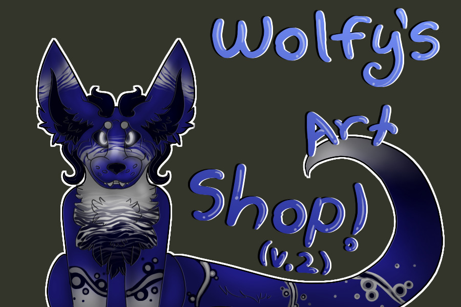 Wolfy's/Night's art shop (Closed for now, come back later!)