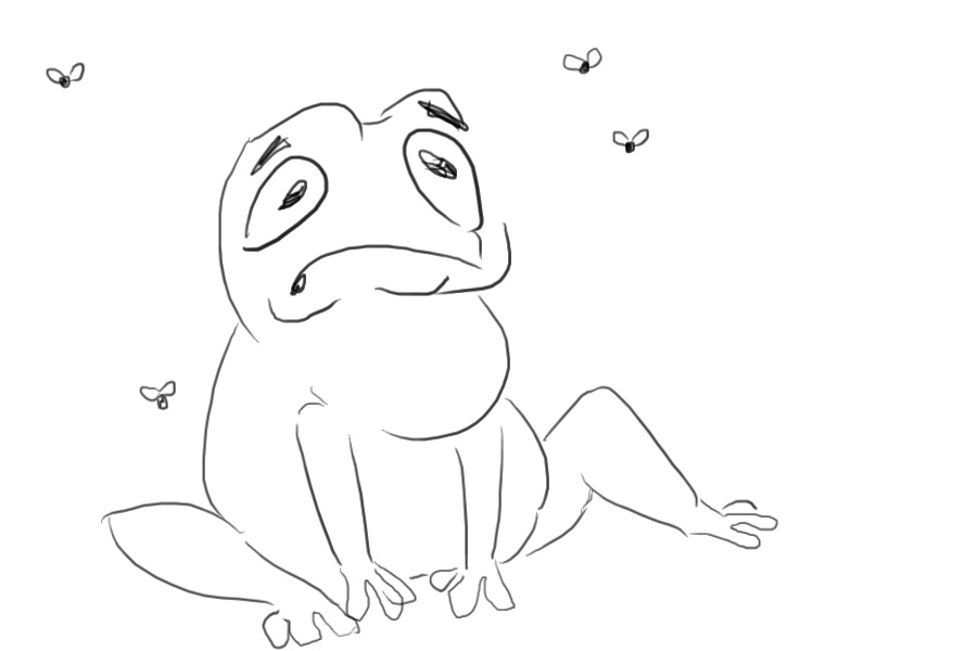 Sad Frog
