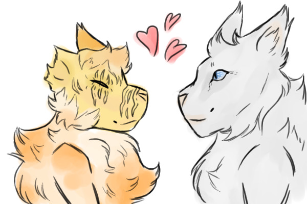 brightheart x cloudtail