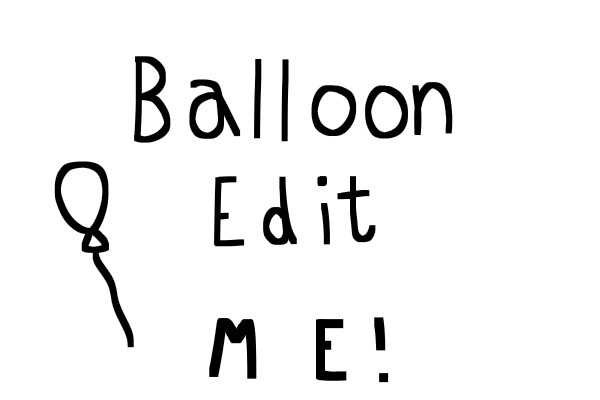 balloon editable