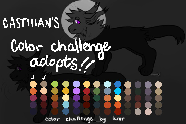 color challenge adoptables