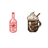 pixel drinks