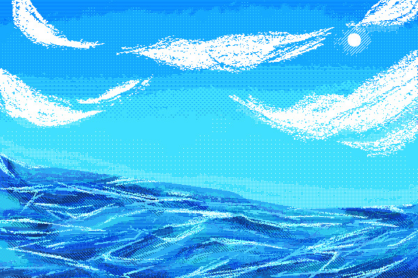 the sea