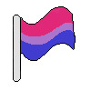 bisexual flag editable