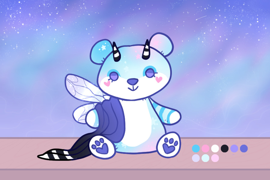 Lambicorn teddy #1 | Fairyfloss Fiend