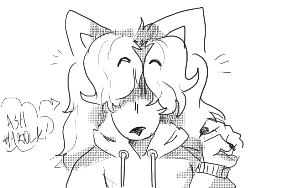 quick ash sketch idk
