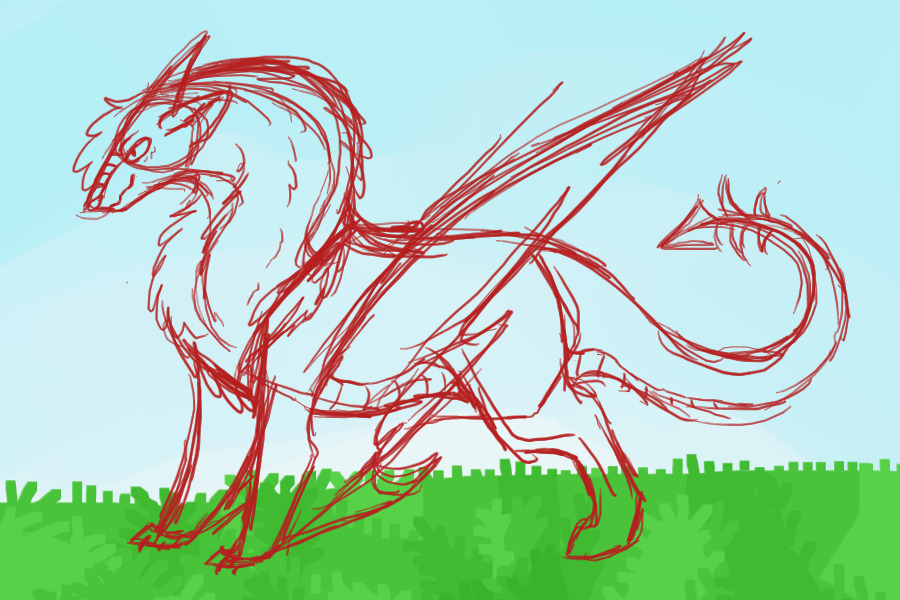 Species concept - sort of a draconic racing type thing