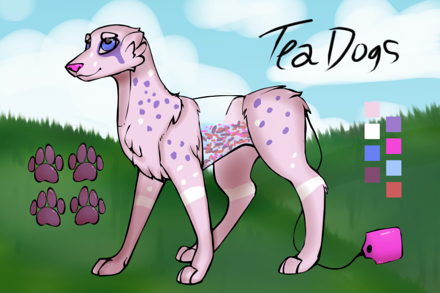 Tea Dog #058 - Dollar Tree Cheetah