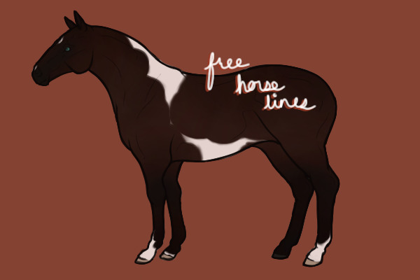 free horse lines