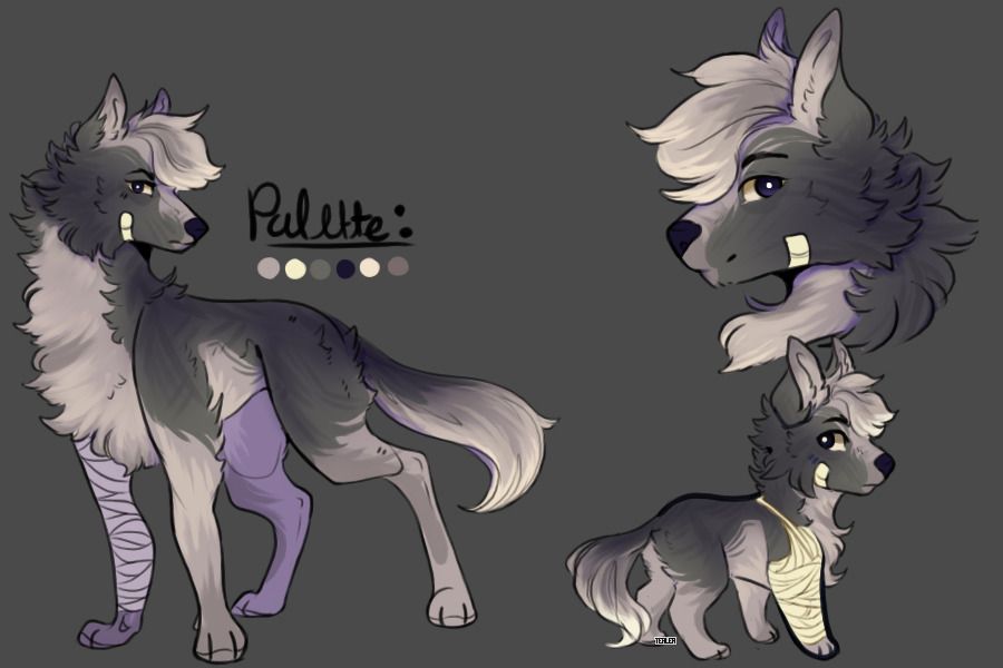 Wounded Wolf OTA + art CLOSED