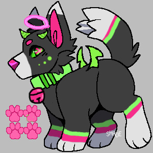 Re: watermelon dog auction (SOLD)