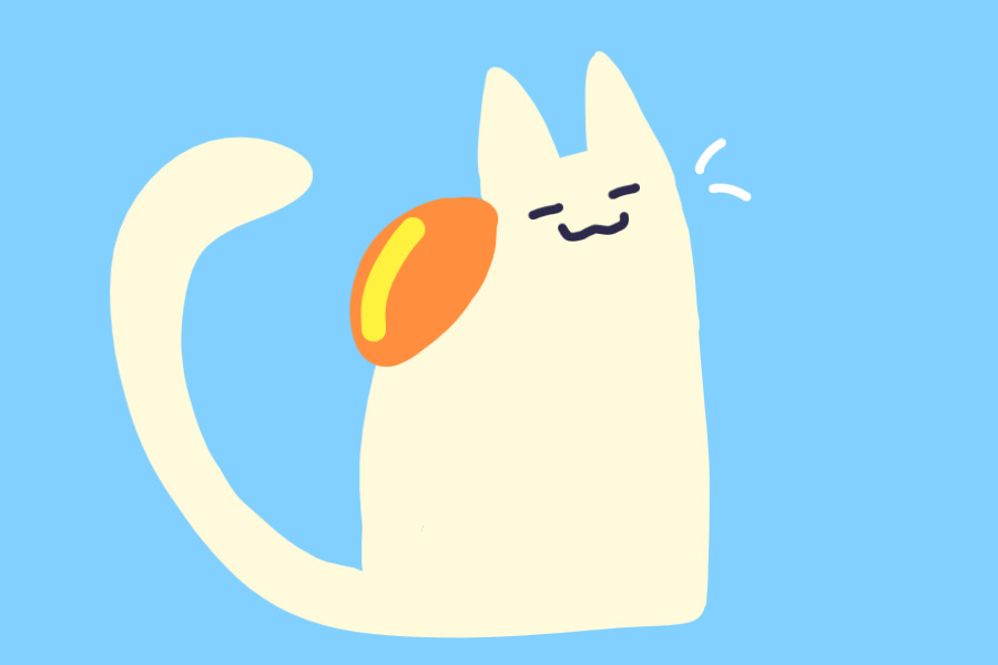 egg cat again
