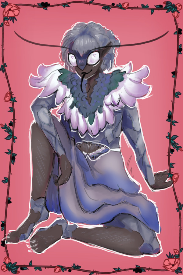 what if mothman was mothwoman and u fell in love