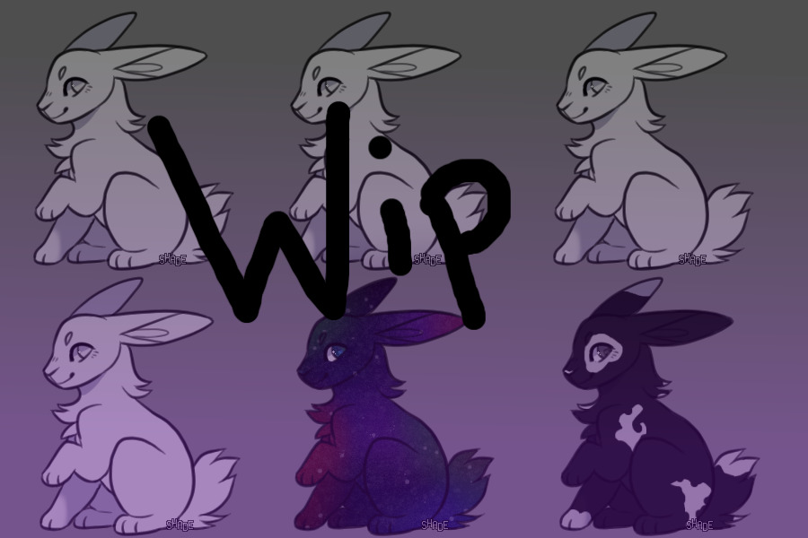bunnies - wip
