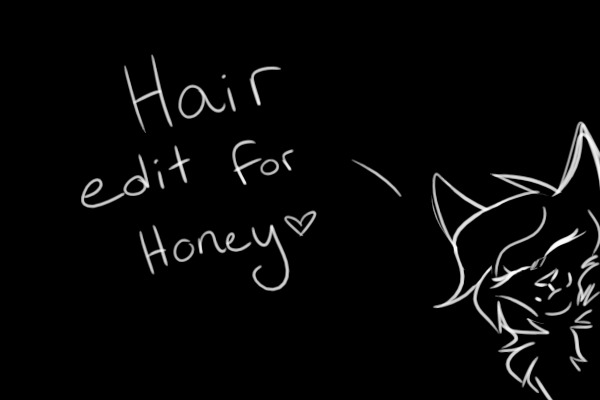 hair edit for honey