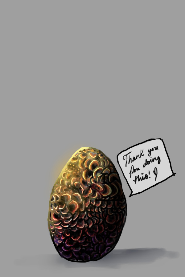 [c&g] sunset irregular scale eggie