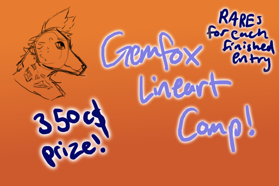 Gemfox Adopts lineart competition (closed for judging)