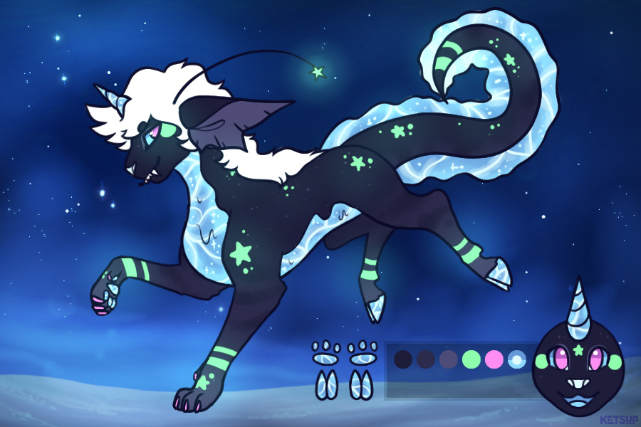 Lambicorn #212: Starry angler