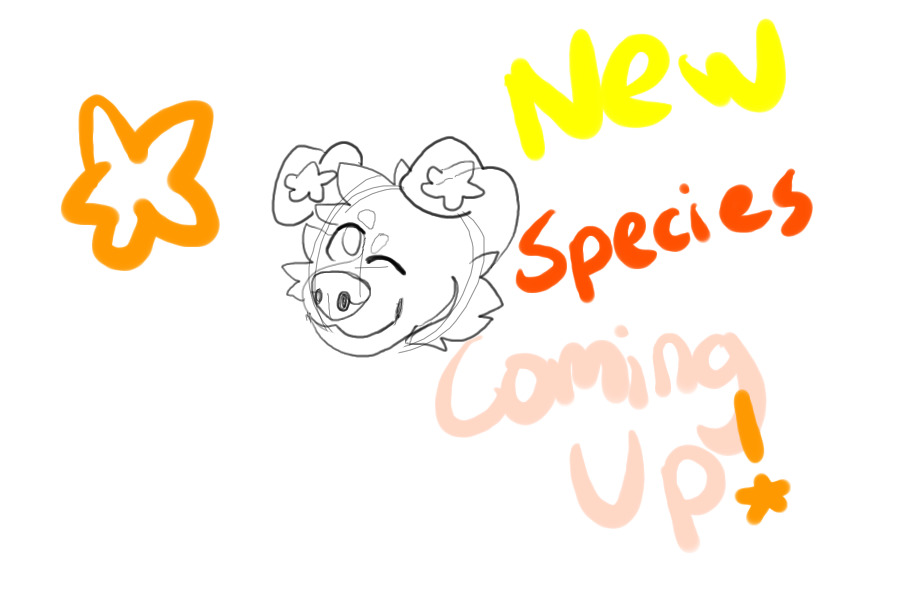 New species coming up!