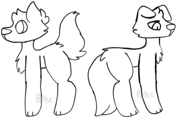 adoptables lineart
