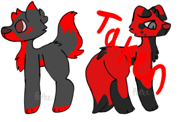 Adopt Batch 1: Red and Black
