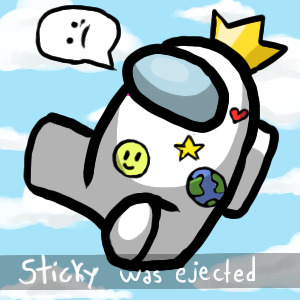 Sticky was not the imposter