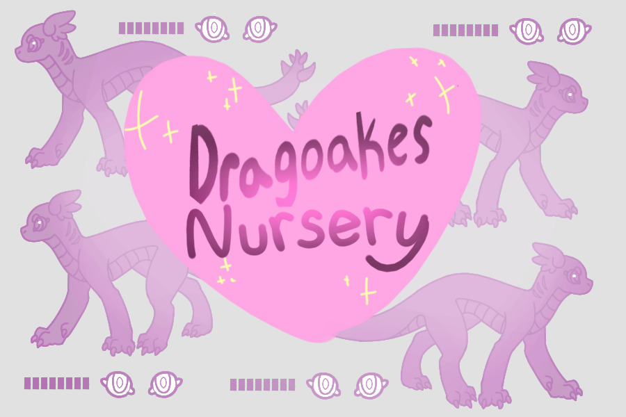 Dragoakes ~ Nursery wip!