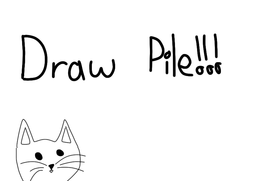 Cat Draw Pile ^^
