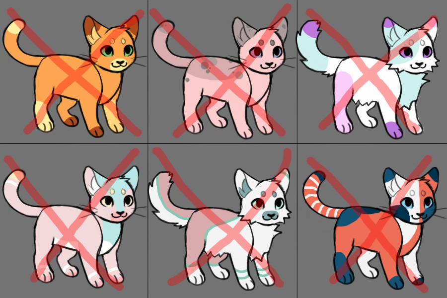 1 C$ Kitty Adoptables (CLOSED)