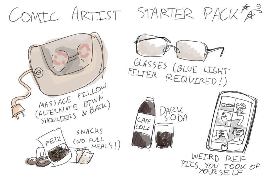 Comic Artist Starter Pack