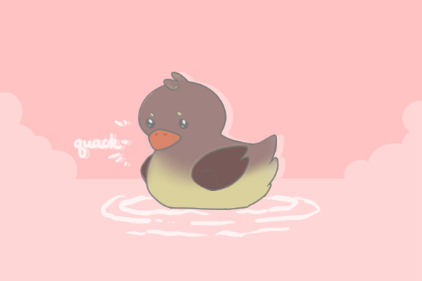 he duck!