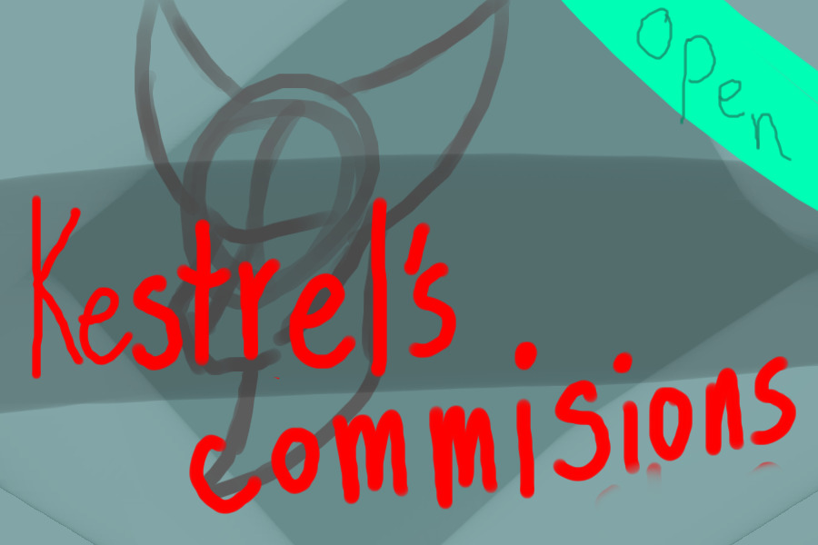 KestrelTheFirecat’s commission shop~Open