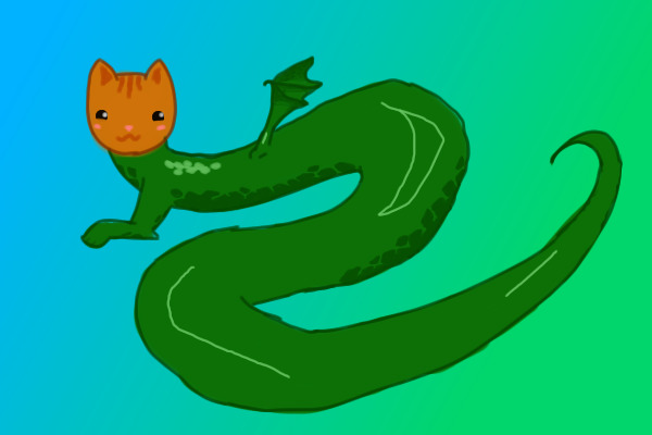 dragon cat (unfinished)