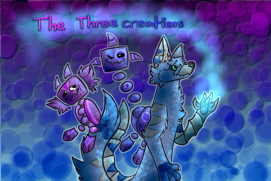 "The three creations" - a possible comic