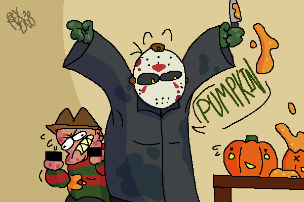 Jason & Freddy love Halloween!