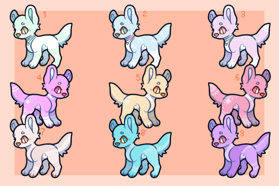 ♥ PUPS ADOPTS - FLATSALE [3/9]