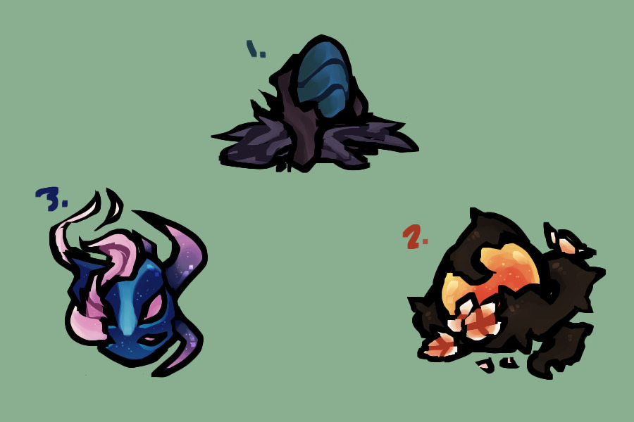 halloween adopt #14-17 closed