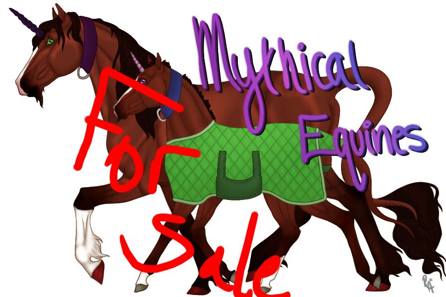 Mythical Equines - Sold