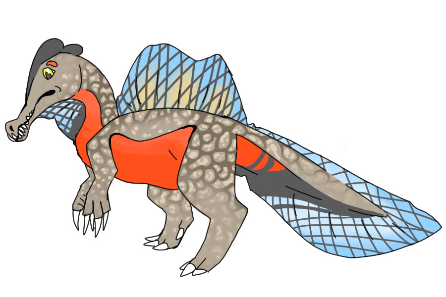 dinovember- spinosaurus // CLOSED
