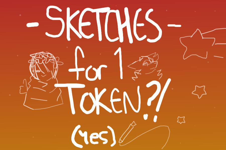 SKETCHES = 1TOKEN || ALL SPECIES || CLOSED