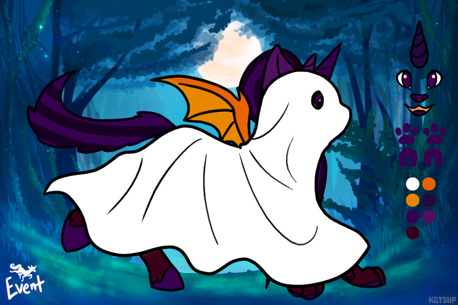 Halloween Lambicorn: Late to the party