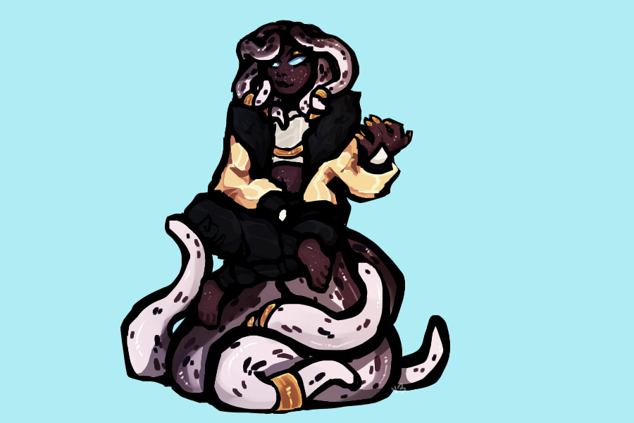yelwoe tentacle lady