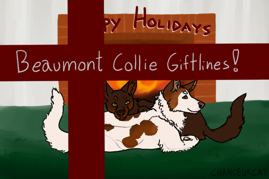 Beaumont Collie Winter Giftlines!