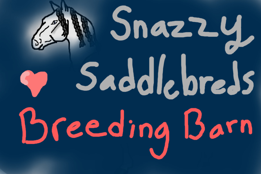 Snazzy Saddlebreds Breeding Barn